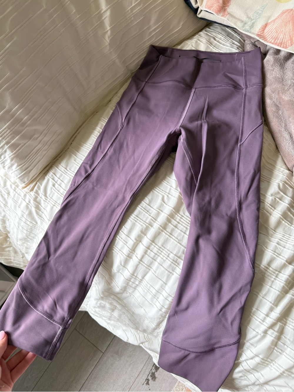 lululemon athletica Plum High-Rise Seam Detail Leggings